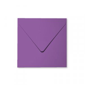Enveloppes Pollen 165x165 - Paquet de 20 - Violet intense Enveloppes Pollen 165x165 - Paquet de 20 - Violet intense