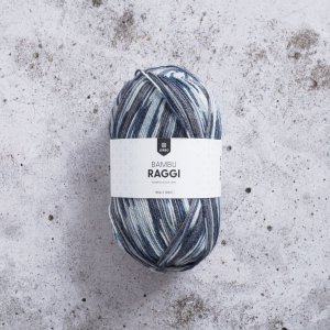 Bambou Raggi 100g - Imprimé Rockyblue Bambou Raggi 100g - Imprimé Rockyblue