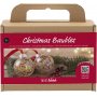 Mini Kit DIY Boules de Nol pour Sapin - Paillettes