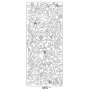 Peel offs - Fleurs avec papillons
