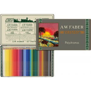 Coffret de crayons de couleur Polychromos 111ème anniversaire - 36 crayons Coffret de crayons de couleur Polychromos 111ème anniversaire - 36 crayons
