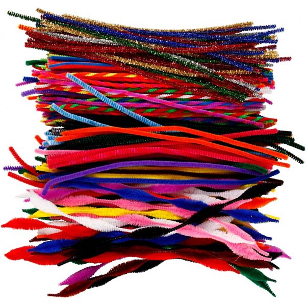 Cure-pipe - couleurs mlanges - 250 pcs