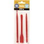 Btons de modelage - rouge - 3 pcs