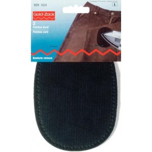 Patchs d'équipe en velours côtelé - 2 pcs Patchs d'équipe en velours côtelé - 2 pcs