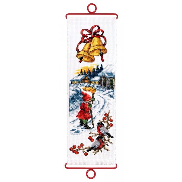 Kit de broderie Minivepa - Pre Nol avec une torche