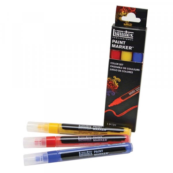 Set de marqueurs de couleur Liquitex Classic - 3 couleurs