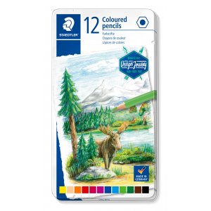 Crayons de couleur Design Journey en boîte - 12 crayons Crayons de couleur Design Journey en boîte - 12 crayons