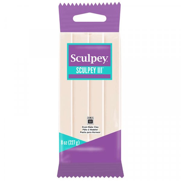 Argile Sculpey III - Translucide 226g