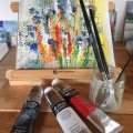 Image client Peinture � l'huile W&N Artisan Soluble � l'eau 200ml - 644 Blanc de Titane