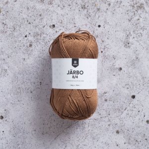 Järbo 8/4 50g - Brun cannelle Järbo 8/4 50g - Brun cannelle