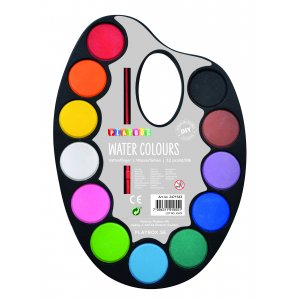 Palette d'aquarelles 12 couleurs Palette d'aquarelles 12 couleurs