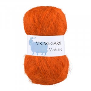 Fil Viking Mohrino 50g - Orange (554) Fil Viking Mohrino 50g - Orange (554)
