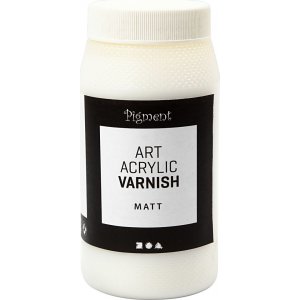 Vernis final Art Acrylique - transparent mat - blanc - 500 ml Vernis final Art Acrylique - transparent mat - blanc - 500 ml
