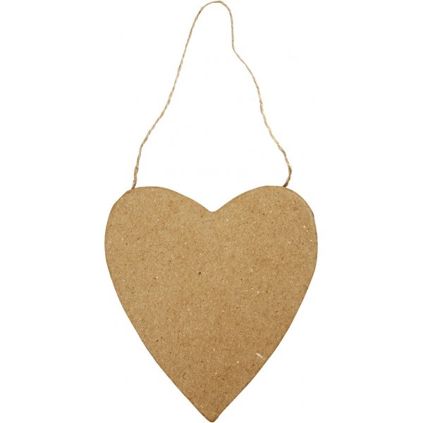 Coeur de papier mch