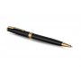Stylo bille Parker - Sonnet Black Lacquer - Stylo bille GT - Moyen noir