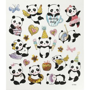 Autocollants - pandas Autocollants - pandas