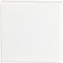 Toile - blanc - 20 x 20 cm - 80 pcs