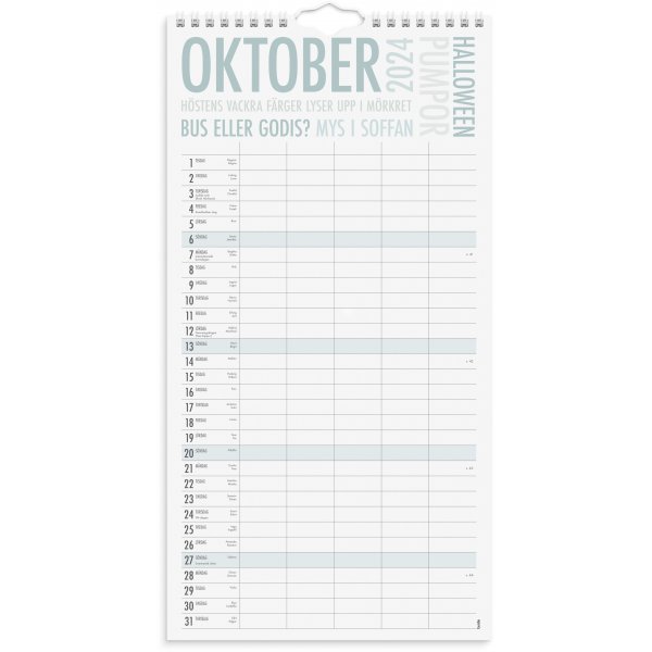 Calendrier familial 24/25 - TrendArt