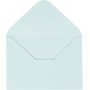 Enveloppe - bleu clair - 11,5 x 16 cm - 10 pcs
