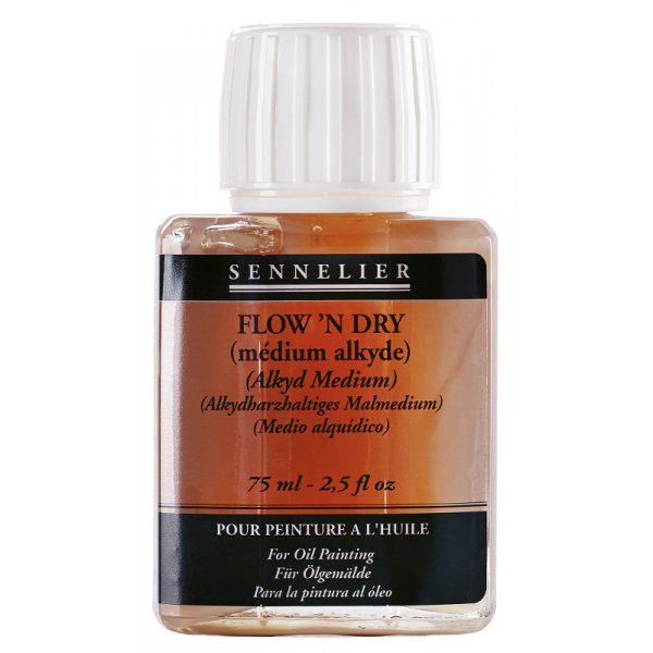 Mdium  huile Sennelier - Flow'N Dry