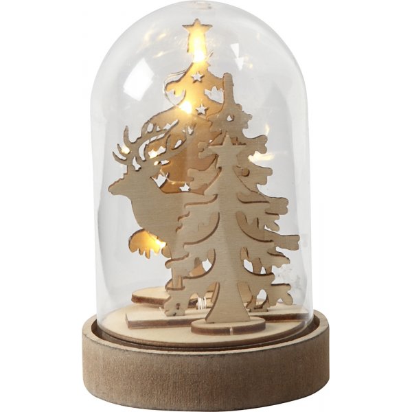 Coupe sur socle en bois - 8 cm