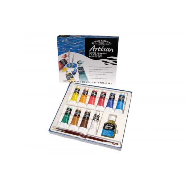 Peinture  l\\\'huile W&N Artisan soluble  l\\\'eau - Ensemble studio