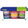 Set de perles tube 9 pots - Plusieurs coloris