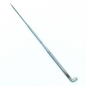 Aiguille à feutrage métal L 7,8 cm - 1 pc. petit Aiguille à feutrage métal L 7,8 cm - 1 pc. petit
