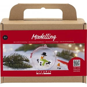 Mini Kit DIY Modelage - Bonhomme de Neige Mini Kit DIY Modelage - Bonhomme de Neige