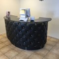 Image client Simili cuir nappa Noir - 140 cm