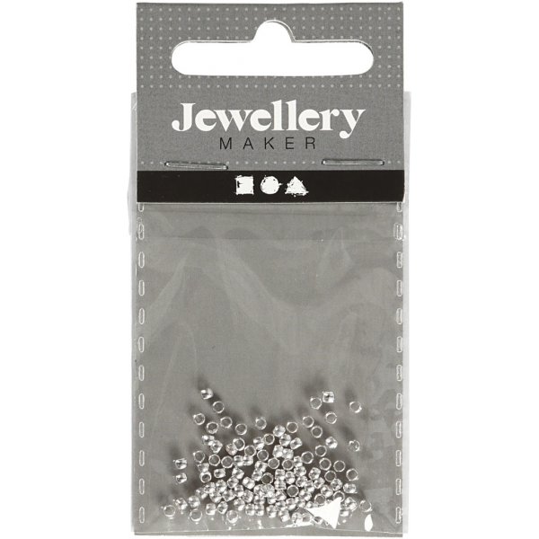 Serre-fils - 2 mm - Plaqu argent - 100 pcs