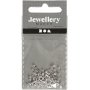 Serre-fils - 2 mm - Plaqu argent - 100 pcs
