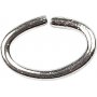 Anneaux ovales - plaqu argent - 50 pcs