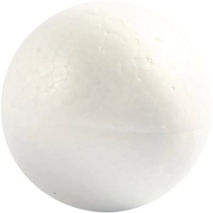 Boules en polystyrène - blanc - Ø5 cm - 5 pcs Boules en polystyrène - blanc - Ø5 cm - 5 pcs