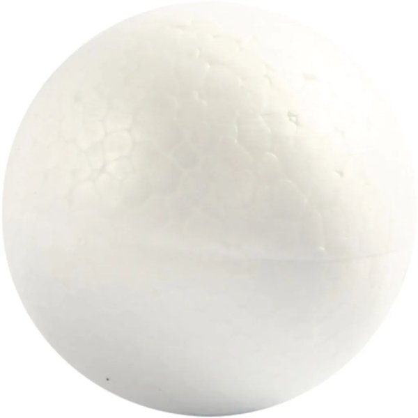 Boules en polystyrène - blanc - Ø5 cm - 5 pcs Boules en polystyrène - blanc - Ø5 cm - 5 pcs