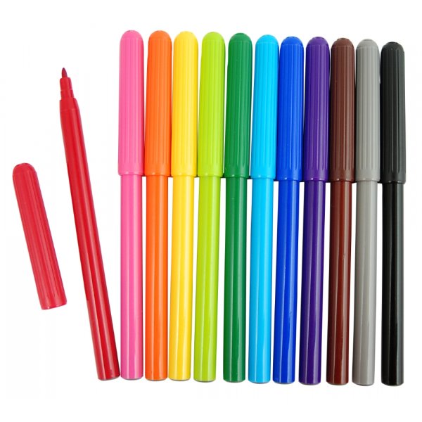 Stylos fibre Sense - 12 stylos Stylos fibre Sense - 12 stylos