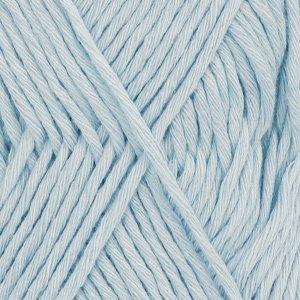 Fil DROPS Cotton Light Uni Color - 50g - Bleu glacier (08) Fil DROPS Cotton Light Uni Color - 50g - Bleu glacier (08)