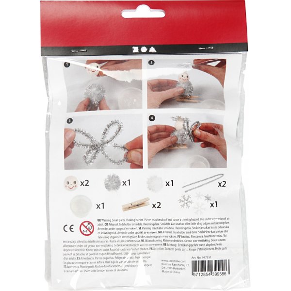 Mini Kit DIY - ange sur clip