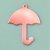 Pendentif 28 x 36 mm - parapluie Pendentif 28 x 36 mm - parapluie