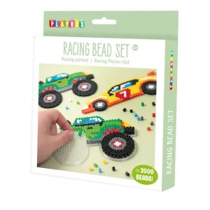 Kit de perles Racing - Kit de loisirs cr�atifs complet avec perles tubulaires