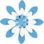 Perforateurs couche sur couche - Marguerite - 3 pcs