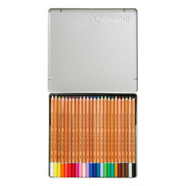 Pinceau pastel Cretacolor F/A - 24 stylos