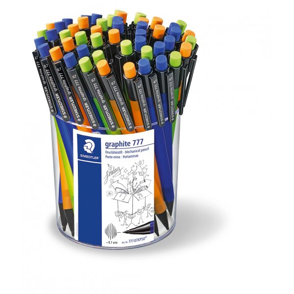 Stylo  bille graphite 777 0,7 mm - paquet de 50