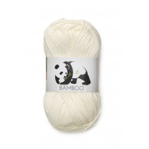 Fil Viking Bambou 50g - Blanc naturel (602) Fil Viking Bambou 50g - Blanc naturel (602)