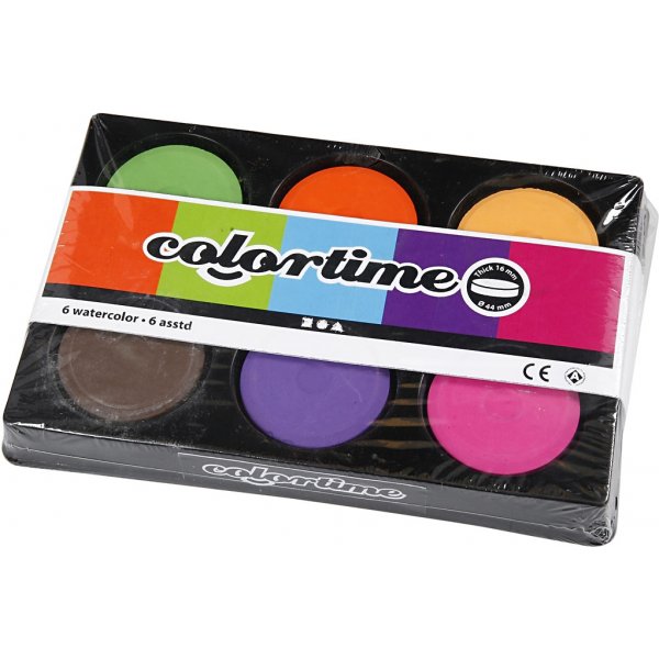 Aquarelle - Ø44 cm - couleurs complémentaires Aquarelle - Ø44 cm - couleurs complémentaires