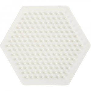 NABBI BioBeads Plaque à perles - Hexagonale - 8,5x8,5 cm - 1 pc NABBI BioBeads Plaque à perles - Hexagonale - 8,5x8,5 cm - 1 pc