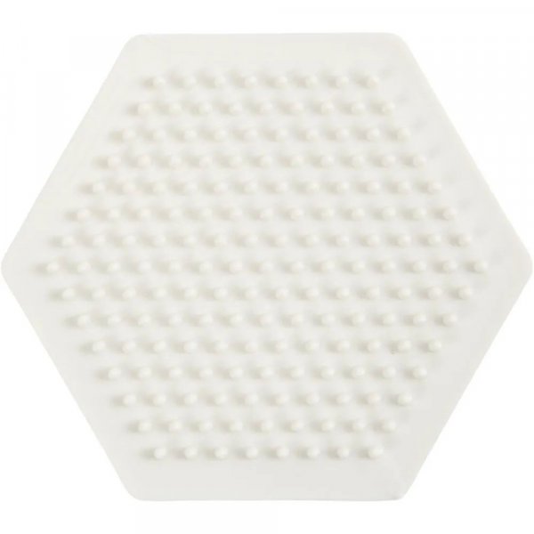 NABBI BioBeads Plaque  perles - Hexagonale - 8,5x8,5 cm - 1 pc