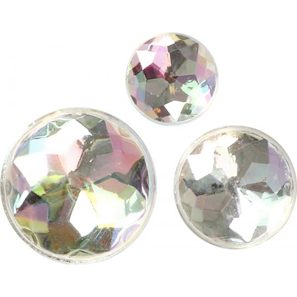 Demi-perles - cristal - 40 pcs