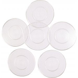 Assiettes à perles grandes rondes - 10 pcs Assiettes à perles grandes rondes - 10 pcs