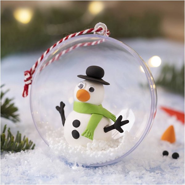Mini Kit DIY Modelage - Bonhomme de Neige